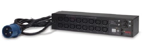 APC Switched Rack PDU AP7922B - Kraftdistributionsenhet (kan monteras i rack) - AC 230 V - Ethernet 10/100 - ingång: IEC 60309 32A - utgångskontakter: 16 (IEC 60320 C13) - 2U - 3.66 m (AP7922B)