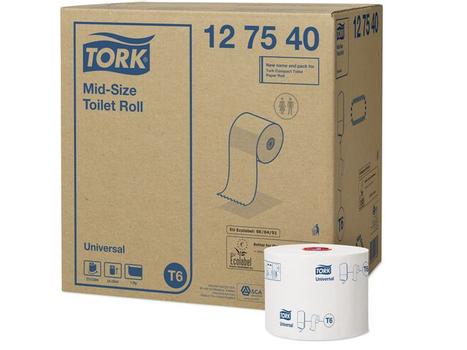 TORK Toiletpapir TORK Univ Mid-Size T6 27/pk. (127540)