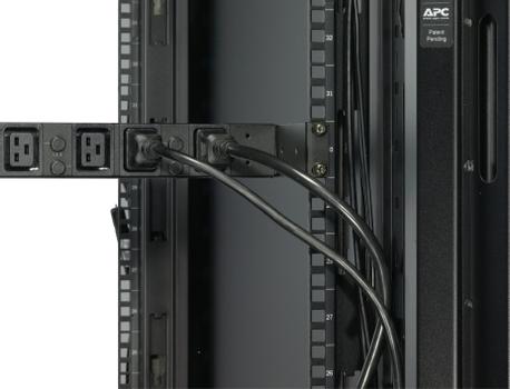 APC Rack PDU, Basic, 1U, 22KW, 400V, (6) C19 (AP7526)