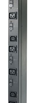 APC Rack PDU, Basic, Zero U, 22kW, 230V, (6) C19 & (3) C13, High Temp (AP7555A)