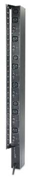 APC Rack PDU, Basic, Zero U, 22kW, 230V, (6) C19 & (3) C13, High Temp (AP7555A)