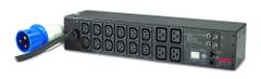 APC Metered Rack PDU AP7822B - Power distribution unit (rack-mountable) - AC 200/208/230 V - input: IEC 60309 32A - output connectors: 16 (power IEC 60320 C13, IEC 60320 C19) - 2U - 3.66 m cord - for 