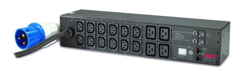 APC RACK PDU METERED 2U 32A 230V (12) C13S & (4) C19S             IN ACCS (AP7822B)