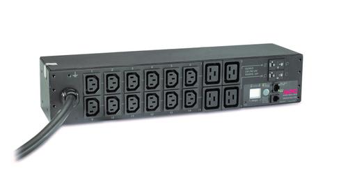 APC RACK PDU METERED 2U 32A 230V (12) C13S & (4) C19S             IN ACCS (AP7822B)