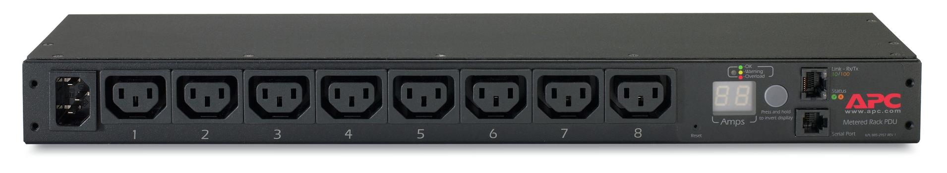 APC Metered Rack PDU AP7820B - strømfordelerenhet - 2300 VA (AP7820B)