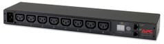 APC Metered Rack PDU AP7821B - Power distribution unit (rack-mountable) - AC 100-240 V - Ethernet 10/100 - input: IEC 60320 C20 - output connectors: 8 (power IEC 60320 C13) - 1U - 2.5 m cord - for P/N