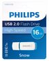 PHILIPS USB-Stick 16GB 2.0 USB Snow Edition blue