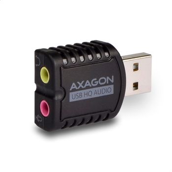 AXAGON USB2.0 - Stereo HQ Audio Mini Adapter  Factory Sealed (ADA-17)