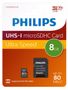 PHILIPS Memory Card 8 Gb Microsdhc  (FM08MP45B/00)