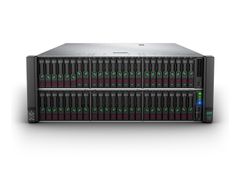 Hewlett Packard Enterprise HPE ProLiant DL580 Gen10 Performance - Server - rack-mountable - 4U - 4-way - 4 x Xeon Platinum 8260 / 2.4 GHz - RAM 512 GB - SAS - hot-swap 2.5" bay(s) - no HDD - 10 Gigabit Ethernet, 25 Gigabit Ethe