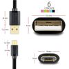 AXAGON AXAGON HQ Cable Micro USB <-> USB A. Black. 0.2m Factory Sealed (BUMM-AM02QB)