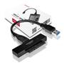 AXAGON USB3.0-SATA 6G UASP HDD External Adapter  Factory Sealed (ADSA-1S6)