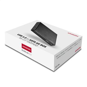 AXAGON USB3.0-SATA 6G 2.5" External ALINE Box Factory Sealed (EE25-XA6)