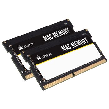 CORSAIR 16GB (2 x 8GB) DDR4 2666MHz C18 1.2V, Apple Qualified,  Unbuffered (CMSA16GX4M2A2666C18)