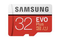 SAMSUNG Micro SD 32GB EVO+w SD Adapter class 10