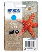 EPSON Singlepack Cyan 603 Ink (C13T03U24020)