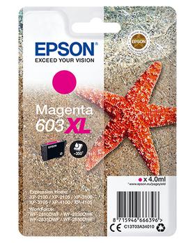 EPSON Singlepack Magenta 603XL Ink (C13T03A34020)