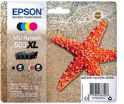 Epson 603XL Multipack - 4-pack - XL - svart, gul, cyan, magenta - original - blekkpatron