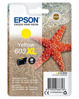 EPSON Singlepack Yellow 603XL Ink (C13T03A44020)