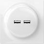 FIBARO Walli N Socket-Outlet 2X Usb