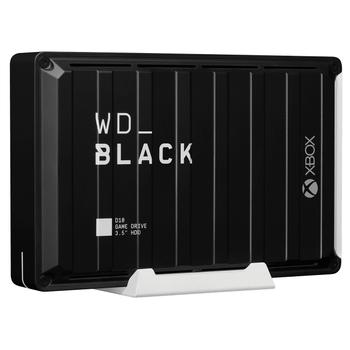 WESTERN DIGITAL WD BLACK D10 GAME DRIVE FOR XBOX 12TB USB 3.2 3.5Inch Black RTL (WDBA5E0120HBK-EESN)