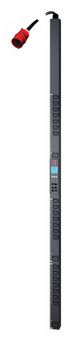 APC Rack PDU 2G, Metered by Outlet with Switching,  ZeroU, 11.0kW, 230V, (21) C13 & (3) C19 (AP8681)