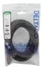 DELTACO High Flexible U/UTP Cat.6 patch cable, 24AWG, TPE, 5m, Black (UUTP-1505)