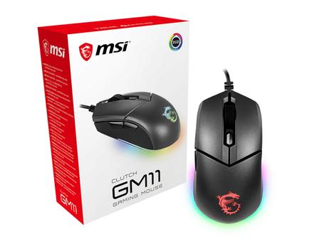 MSI Clutch GM11 USB A 5000 DPI Mouse (S12-0401650-CLA)