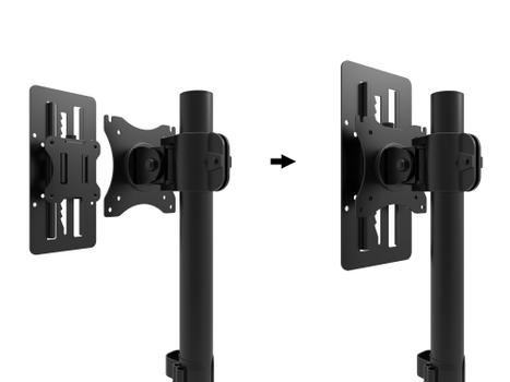 MULTIBRACKETS M VESA Monitor Slider Black (7350073737796)