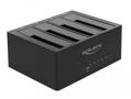 DELOCK USB Type-Câ?¢ Docking Station for 4 x SATA HDD / SSD