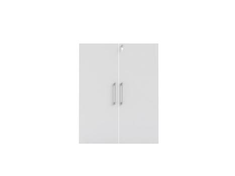 TVILUM Skapdører PRIMA m/lås hvit (2) (8033949)