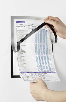 DURABLE DURAFRAME MAGNETIC NOTE A4 1 Stück silber (498923)