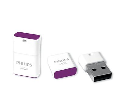 PHILIPS USB-Stick 64GB 2.0 USB Drive Pico (FM64FD85B/00)