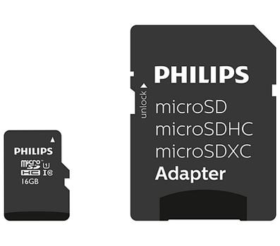 PHILIPS Memory Card 16 Gb Microsdhc  (FM16MP45B/00)