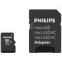 PHILIPS MicroSDXC Card     128GB Class 10 UHS-I U1 incl. Adapter