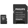 PHILIPS Micro SDHC Card 32GB Class 10 UHS-I U1 incl. Adapter