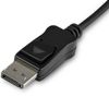 STARTECH 1m - USB-C to DisplayPort Adapter Cable - 8K 30Hz - HBR3 - USB-C Adapter - Thunderbolt 3 Compatible (CDP2DP141MB)