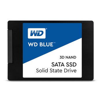 WESTERN DIGITAL WD Blue 3D NAND SATA SSD 250GB - 2.5inch SATA SSD Up to 550MB/s Read/ 525MB/ s Write (WDBNCE2500PNC-WRSN)