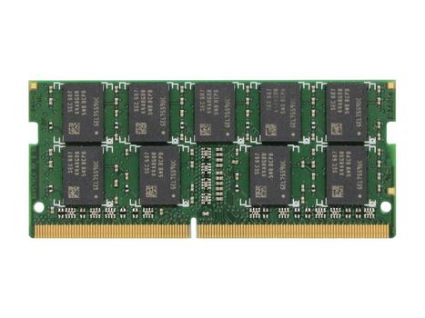 SYNOLOGY DDR4 - module - 16 GB - SO DIMM 260-PIN - 2666 MHz / PC4-21300 - 1.2 V - niet-gebufferd - ECC - voor Deep Learning NVR DVA3219 (D4ECSO-2666-16G)