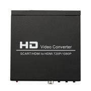 NORTH SCART+HDMI til HDMI HD Konverter og Switch Sort