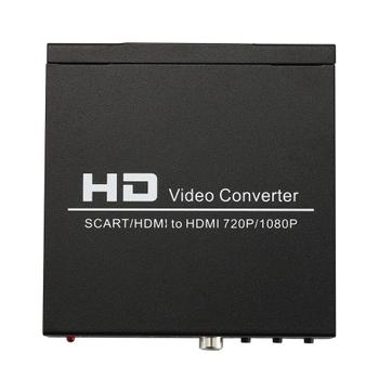NORTH SCART+HDMI til HDMI HD Konverter og Switch Sort (584002)
