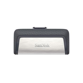 SANDISK Ultra Dual 256GB USB-A / USB-C Grå, Sølv (SDDDC2-256G-G46)