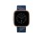 FITBIT Versa 2 SE sportsklokke Navy & Pink Woven/ Copper Rose Aluminum, pulsmåler,  vanntett 50m, 5+ dager, Alexa