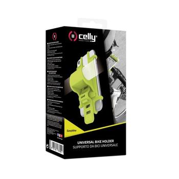 CELLY UNIVERSAL SILICONE BIKE HOLDER GREEN (EASYBIKEGN)