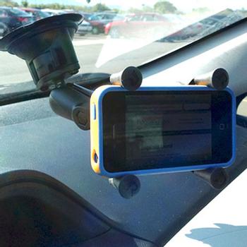 RAM MOUNT X-Grip holder med sugekopp For mobiltelefoner / iPhone (RAM-B-166-UN7U)
