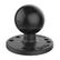 RAM MOUNT RAM Nordic, 2.5" Round Base with the AMPs Hole Pattern & 1.5" Ball