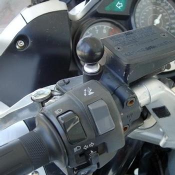 RAM MOUNT W/ M10 X 1.25MM THREAD PITCH, 14.5MM DIA. FLANGE, 10.15MM THREAD (RAM-B-349U)