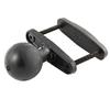 RAM MOUNT UNPK RAM CLAMP BASE W/BALL 3 MAX WIDTH