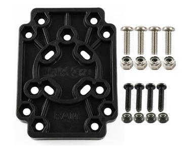 RAM MOUNT Adapt-To-RAM Hole Pattern Plate Adapter (RAP-356U $DEL)