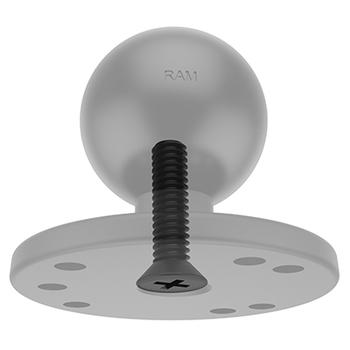 RAM MOUNT 2.5" Round Base AMPs (RAM-202U-IN1)